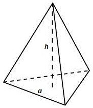 Piramida trijangulari regolari